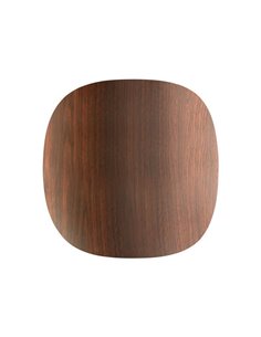 Aplique de pared LED LEAF nogal 7W 3000K 300 lm orientable