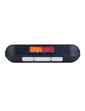 Faro de trabajo LED posición, freno, intermitente 12/24V LRD 3132/BL/PHK/6,5K carcasa negra R1-S1 2A EMC