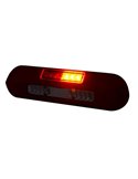 Faro de trabajo LED 12/24V posición, freno, intermitente LRD 3132/R/PHK/6,5K carcasa roja R1-S1 2A EMC