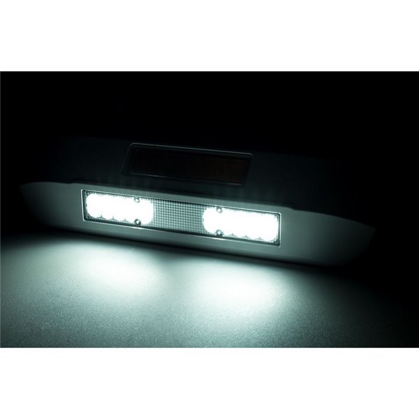 Luz de trabajo LED con posición, freno, intermitente 12/24V LRD 3132/WH/PHK/6,5K carcasa blanca R1-S1 2A EMC