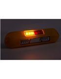 Faro de trabajo LED 12/24V posición, freno, intermitente LRD 3132/Y/PHK/6,5K carcasa amarilla R1-S1 2A EMC