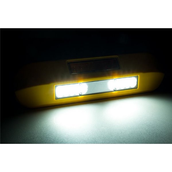 Luz de trabalho LED 12/24V, posição, freio, pisca LRD 3132/Y/PHK/6.5K carcaça amarela R1-S1 2A EMC