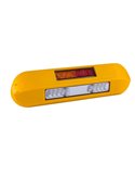 Faro de trabajo LED 12/24V posición, freno, intermitente LRD 3132/Y/PHK/6,5K carcasa amarilla R1-S1 2A EMC
