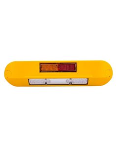 Faro de trabajo LED 12/24V posición, freno, intermitente LRD 3132/Y/PHK/6,5K carcasa amarilla R1-S1 2A EMC 2
