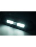 Faro de trabajo LED 12/24V posición, freno, intermitente LRD 3132/BL/PHK/4K carcasa negra R1-S1 2A EMC