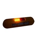 Faro de trabajo LED 12/24V posición, freno, intermitente LRD 3132/Y/PHK/4K carcasa amarilla R1-S1 2A EMC