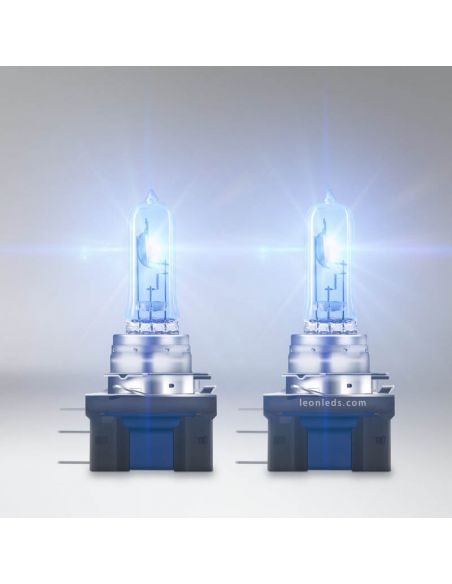 Pack 2 Bombillas halógenas OSRAM COOL BLUE INTENSE H15 64176CBN-2HB 12V – Luz blanca intensa efecto LED
