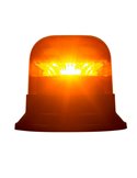 Rotativo LED LDO 2660 12/24V destello simple F-Flash, atornillable, con cable ECE R10 EMC IP68