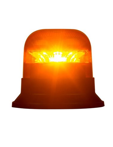 LDO 2660 12/24V Farol giratório LED de flash único F-Flash, de rosca, com cabo ECE R10 EMC IP68