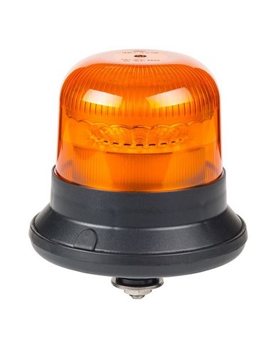 LED rotativo com tubo roscado LD 2662 12/24V flash único F-Flash ECE R10 EMC IP68