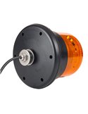 Rotativo LED con tubo roscado LD 2662 12/24V destello simple F-Flash ECE R10 EMC IP68