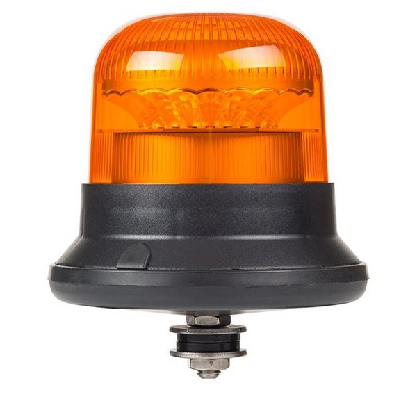 Rotativo LED con tubo roscado LD 2662 12/24V destello simple F-Flash ECE R10 EMC IP68