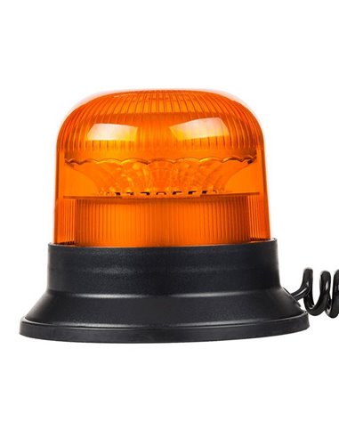 Rotativo LED magnético con cable espiral 4m LDO 2667 conector mechero, F-Flash ECE R10 EMC IP68