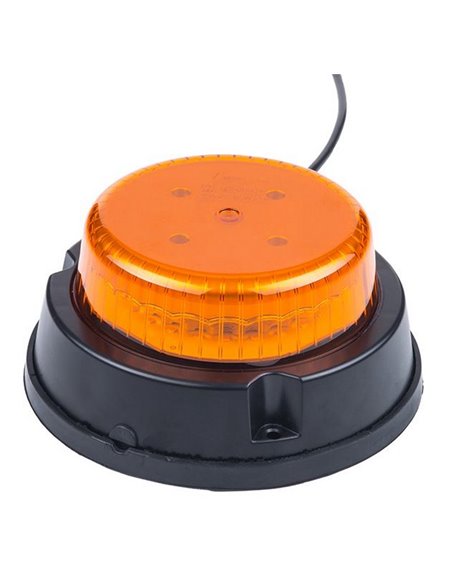Rotativo LED LDO 2663 R/F rotación + parpadeo, atornillable y con cable ECE R10 EMC IP68