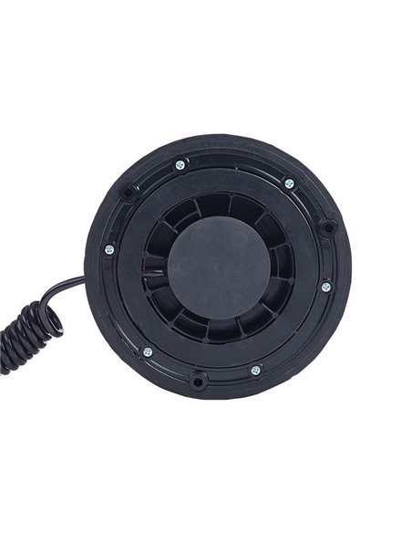 Rotativo LED LDO 2664/R modo R-rotación 12/24V enchufe mechero, cable 4m ECE R10 EMC IP68