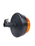 Rotativo LED LDO 2665/F F-parpadeo, montaje espiga, 12/24V ECE R10 EMC IP68