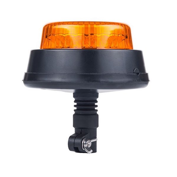 Rotativo LED LDO 2665/F F-parpadeo, montaje espiga, 12/24V ECE R10 EMC IP68