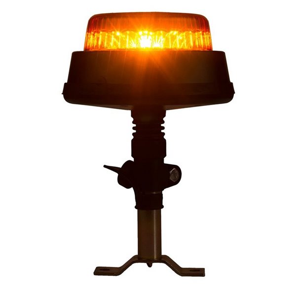 Régulateur LED rotatif LDO 2665/F à clignotement F, montage sur goujon, 12/24 V, homologué ECE R10 EMC, IP68