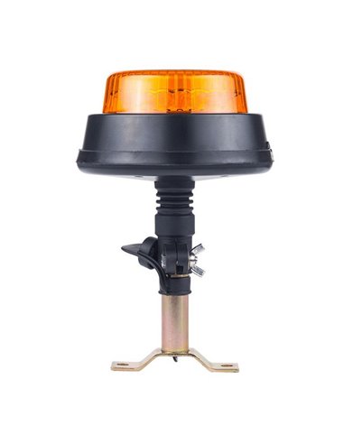 Rotativo LED LDO 2665/F F-parpadeo, montaje espiga, 12/24V ECE R10 EMC IP68