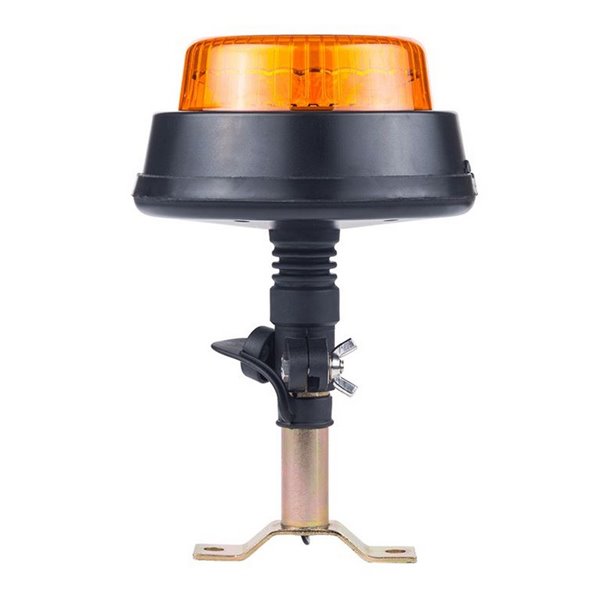 Rotativo LED LDO 2665/F F-parpadeo, montaje espiga, 12/24V ECE R10 EMC IP68