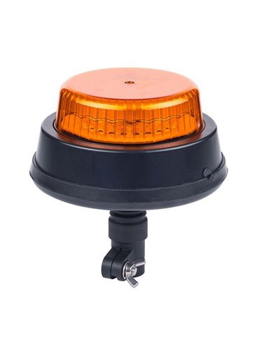 Rotativo LED LDO 2665/R modo R-rotación, montaje espiga, 12/24V ECE R10 EMC IP68