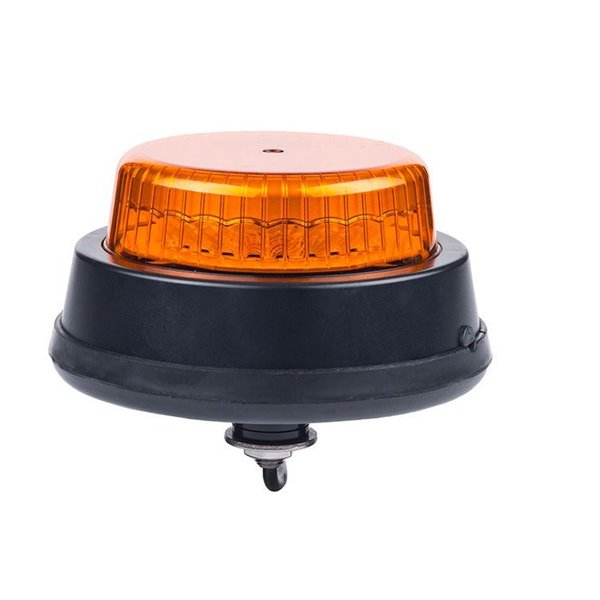 Rotativo LED LDO 2666 R/F rotación + parpadeo, 12/24V tubo roscado 12/24V ECE R10 EMC IP68