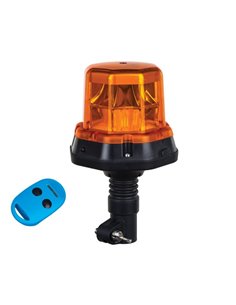 Rotativo LED LDO 2279 montaje en vástago, mando a distancia DIN 12/24V ECE R10 R65 TA1 EMC IP68
