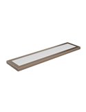 Panneau linéaire LED rectangulaire pour cuisine, marron, longueur 790 mm, 30 W/45 W/60 W - 3000 K/4000 K/5700 K