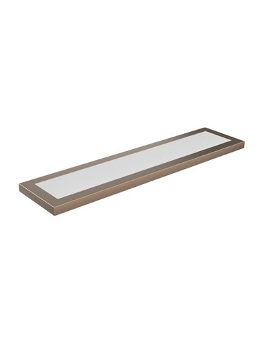 Panneau linéaire LED rectangulaire pour cuisine, marron, longueur 790 mm, 30 W/45 W/60 W - 3000 K/4000 K/5700 K