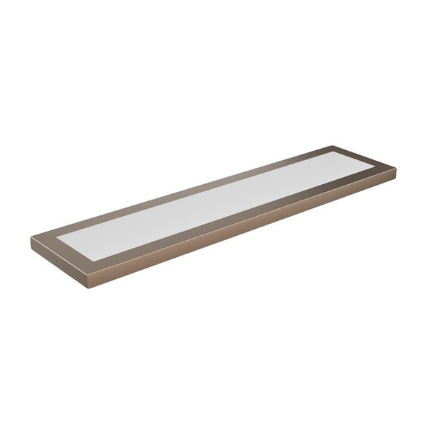 Painel linear de LED retangular para cozinha, marrom, 790 mm de comprimento, 30 W/45 W/60 W - 3000 K/4000 K/5700 K