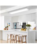Panneau linéaire LED rectangulaire blanc pour cuisine, longueur 790 mm, 30 W/45 W/60 W - 3000 K/4000 K/5700 K