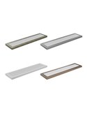 Panneau linéaire LED rectangulaire pour cuisine, bronze, longueur 790 mm, 30 W/45 W/60 W - 3000 K/4000 K/5700 K