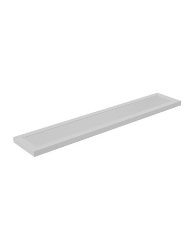 Painel LED linear branco de superfície com 1030 mm de comprimento, 40 W/55 W/80 W - 3000 K/4000 K/5700 K