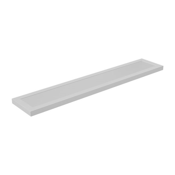 Panel LED de superficie lineal blanco 1030mm largo, 40W/55W/80W - 3000K/4000K/5700K