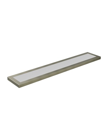 Panel LED de superficie lineal bronce 1030mm largo, 40W/55W/80W - 3000K/4000K/5700K
