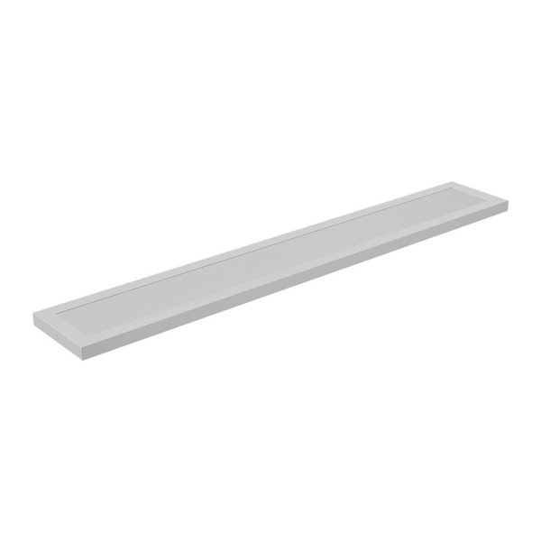 Painel LED retangular L1270mm branco, 50W/60W/93W - 3000K/4000K/5700K
