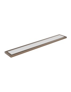 Panneau LED rectangulaire L1270mm marron, 50W/60W/93W - 3000K/4000K/5700K