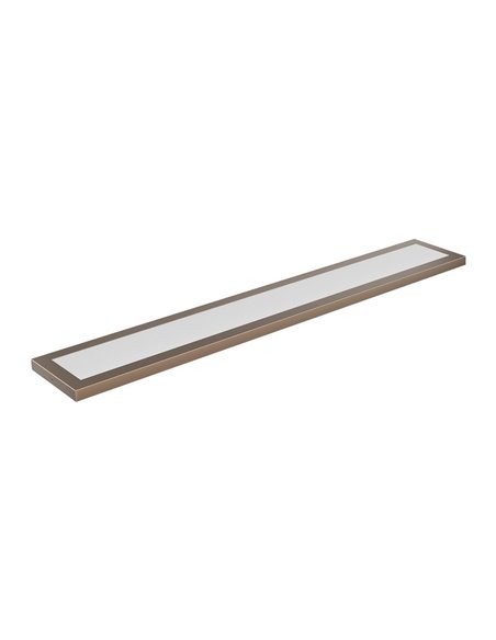 Panneau LED rectangulaire L1270mm marron, 50W/60W/93W - 3000K/4000K/5700K