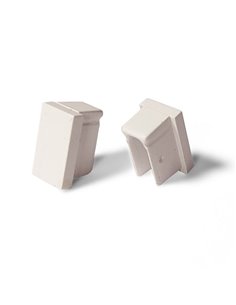 Pack 2 tapones finales para perfil NOR LM3848, tiras LED