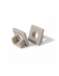 Pack 2 tapones finales para perfil BOYD LM3846, tira LED