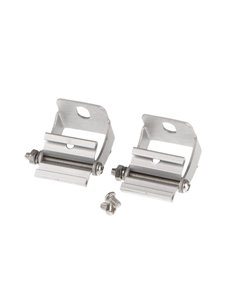 Pack 2 clips de sujeción gris para pefil LM3700, tira LED