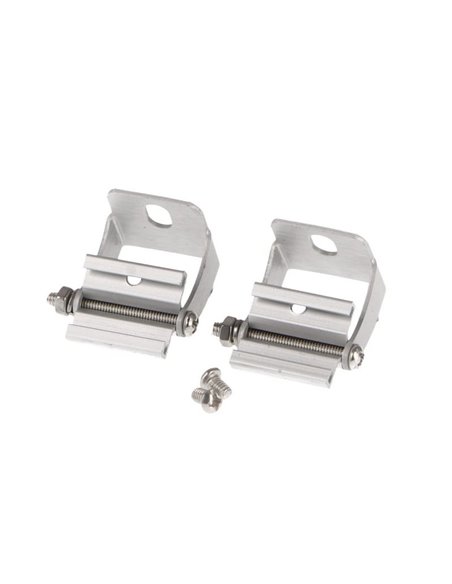 Pacote com 2 clipes de montagem cinza para perfil LM3700, fita de LED.