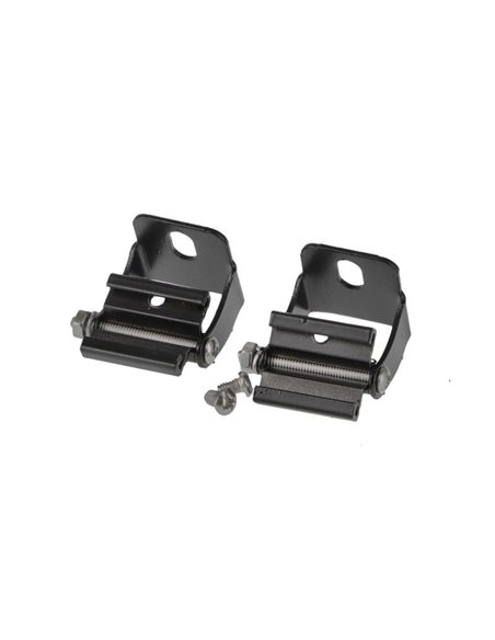 Pack 2 clips de sujeción negro para perfil LM3698, tira LED