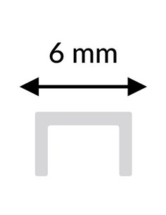 Manchon diffuseur en silicone de 40 mètres pour profilé DIFE LM3842 pour ligne de lumière fine 2