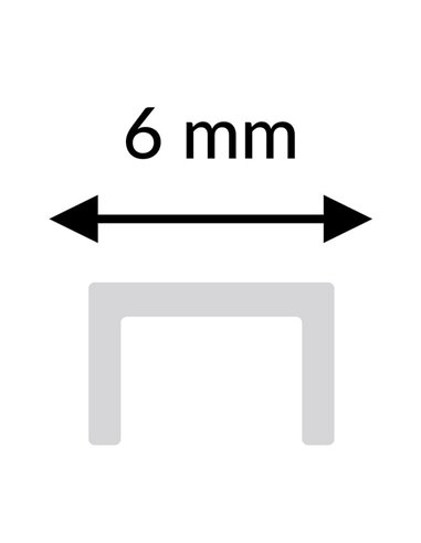 Manchon diffuseur en silicone de 40 mètres pour profilé DIFE LM3842 pour ligne de lumière fine