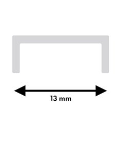 Manchon diffuseur en silicone de 40 mètres pour profilé MUF LM3844 pour éclairage intégré continu 2