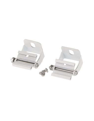 Lot de 2 clips de fixation blancs pour profil LM3699