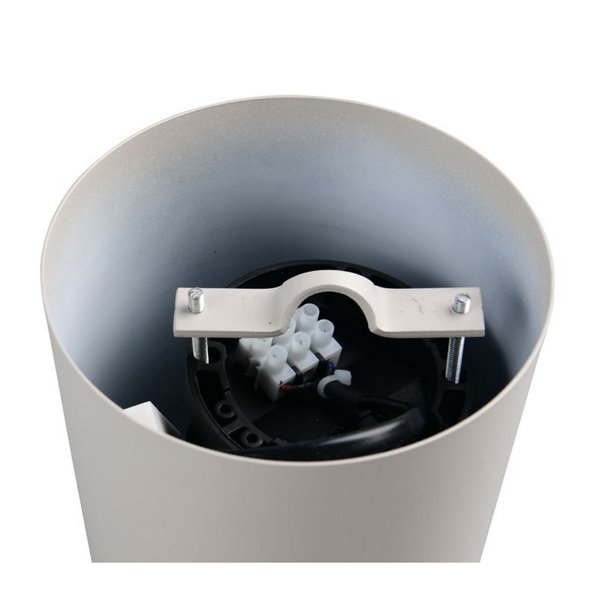 Lámpara colgante metálica TOVA bombilla excl. 1x E27 max. 15W IP20 Gris cálido