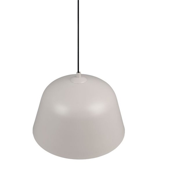 Lámpara colgante metálica TOVA bombilla excl. 1x E27 max. 15W IP20 Gris cálido