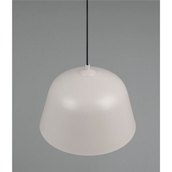 Luminária pendente metálica TOVA, lâmpada não incluída (1 x E27 máx. 15W), IP20, cinza quente.